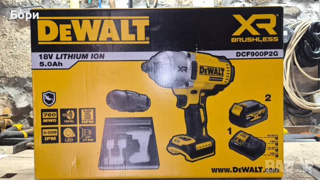 Гайковерт DEWALT DCF 900., снимка 7 - Винтоверти - 55420537