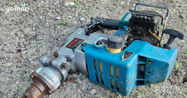 Бензинов перфоратор Ryobi ER-382 – 24 куб. см, до 38 мм, 2-тактов, Made in Japan, снимка 11 - Перфоратори - 55360321