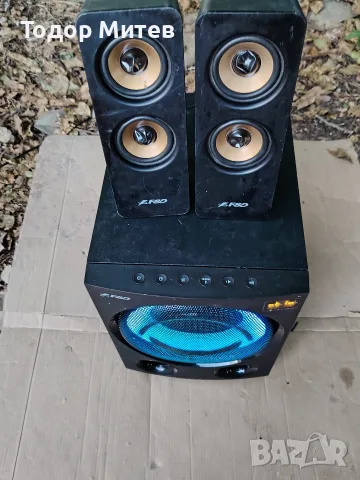 Буфер с Bluetooth и USB F&D F770X, снимка 3 - Bluetooth тонколони - 55675006