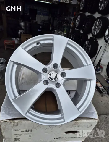 Джанти Dezent 18 цола , 5х112 , 8j ,et30 Mercedes  Audi  Vw Seat, снимка 6 - Гуми и джанти - 55479577
