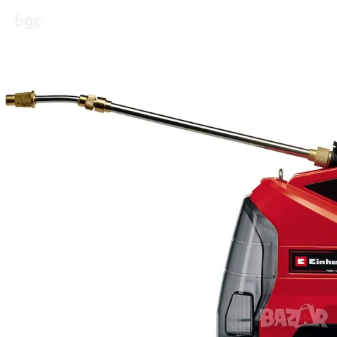 НОВА Акумулаторна пръскачка Einhell GE-WS 18V 720W Месинг Телескопичен Прът, Голям дебит, Презрамка, снимка 4 - Градинска техника - 55544966