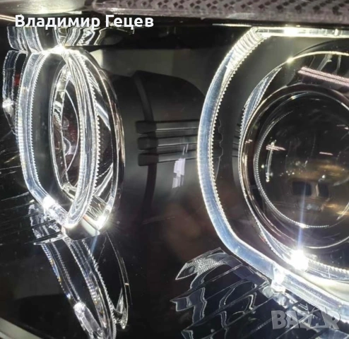 ТУНИНГ ФАРОВЕ с LED Angel Eyes за BMW E90 / E91 (05-08), снимка 2 - Части - 55041968