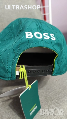 Нова шапка с козирка Formula 1 x Aston Martin one size x BOSS, снимка 3 - Шапки - 54868376