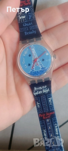 Рядък Swatch "Titi Parisien" (GK276) – Колекционерско състояние!, снимка 3 - Дамски - 54697607