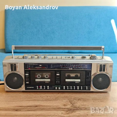 Двукасетъчен радиокасетофон Sanyo M-W25K (1983г.)