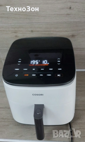 Фритюрник с горещ въздух Cosori TurboBlaze CAF-DC602, 6L, Бял, снимка 3 - Фритюрници - 54929618