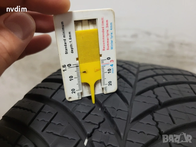 1 бр. 225/55/17 Goodyear Vector 4S, снимка 3 - Гуми и джанти - 54445270