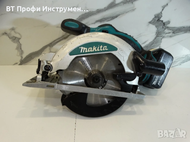 Makita DSS 610 - Акумулаторен циркуляр, снимка 6 - Триони и циркуляри - 54003405