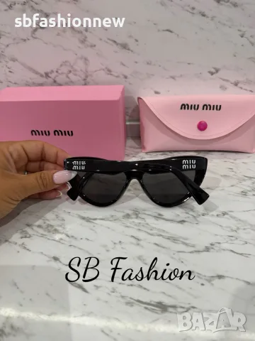 Miu Miu котешки очила лого, снимка 3 - Слънчеви и диоптрични очила - 55468131