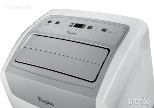 Whirlpool PACW9COL 9000 BTU – Мобилен климатик с дистанционно и HEPA филтър, снимка 2 - Климатици - 55188653