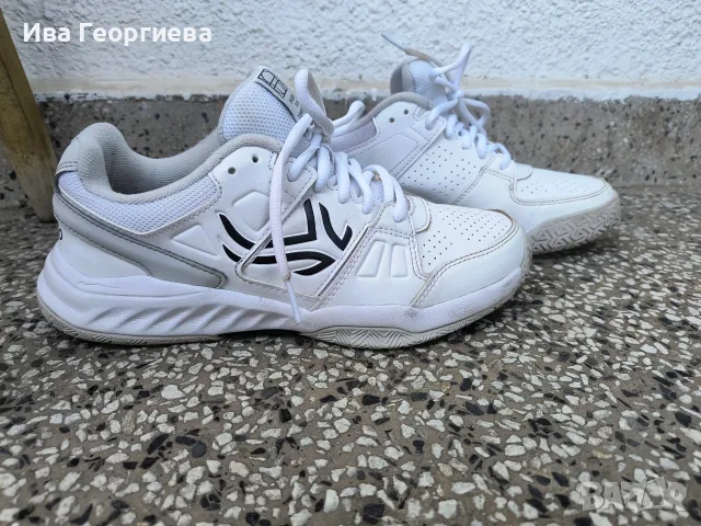 Мъжки Спортни обувки за тенис, бели, номер 39, снимка 2 - Маратонки - 55337775