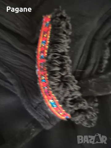 Desigual Страхотен черен топ с красива бродерия и пайети 🌹

​, снимка 11 - Корсети, бюстиета, топове - 55396104