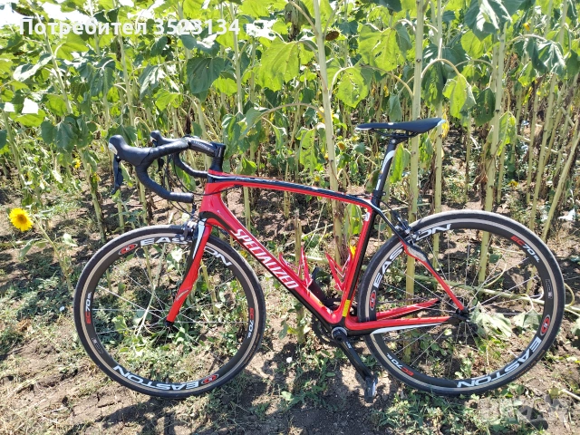 Шосеен велосипед Specialized roubaix 56 size - full карбон S works кормило