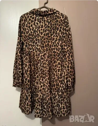 Нова дамска рокля SHEIN LUNE Leopard Print М-Л, снимка 16 - Рокли - 55320956