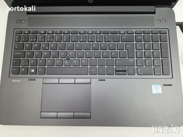 +Гаранция! Лаптоп hp Zbook 15 G4 Intel Core i7-7820HQ / QUADRO M2200 4GB / 16GB RAM, снимка 8 - Лаптопи за работа - 55296046