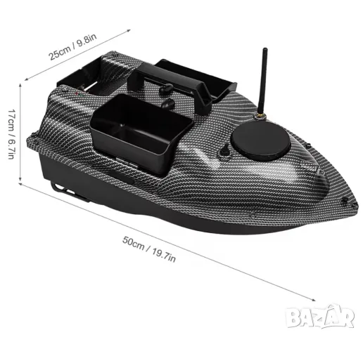 Лодка за захранка с 40 точков GPS, снимка 3 - Стръв и захранки - 55530609