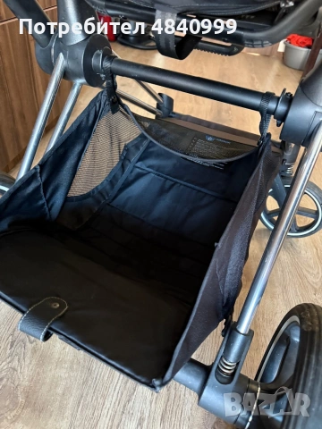 Cybex Priam Platinum Black – Премиум детска количка, отлично състояние, снимка 8 - Детски колички - 54706983