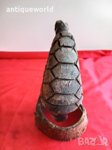 КОСТЕНУРКА Статуетка от РОГ, снимка 3 - Антикварни и старинни предмети - 54953795