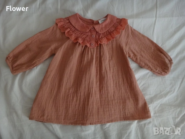 Нова бебешка рокля LC Waikiki, размер 74-80см, 9-12м