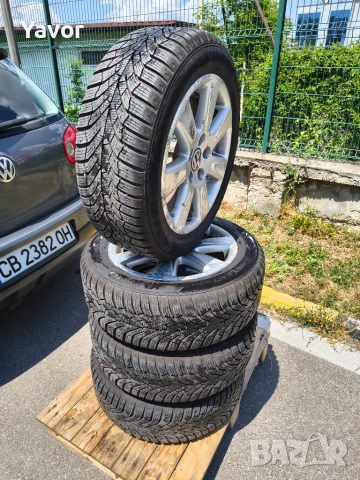 Алуминиеви джанти 5х112 с гуми  KUMHO 16" 205/55/16, снимка 11 - Гуми и джанти - 54127616