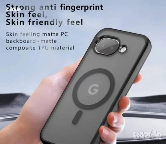 Google pixel 10A кейс TPU shockproof magsafe ударо-устойчив, снимка 2 - Калъфи, кейсове - 54546621