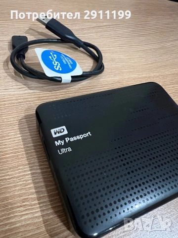 Външен диск WD 2TB, снимка 2 - Външни хард дискове - 54581636