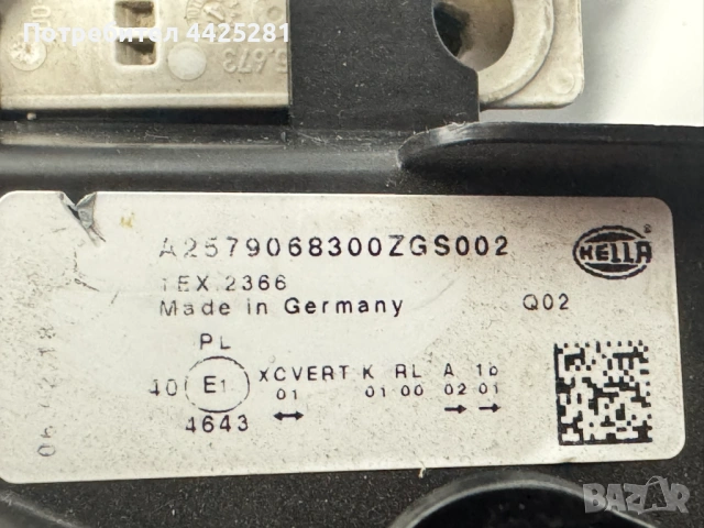 фар ляв Mercedes CLS w257 multibeam led 2018-2024 г. #1052V., снимка 10 - Части - 53959134