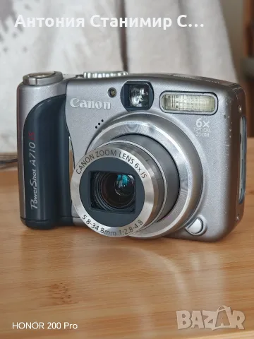 Canon powershot a710is, снимка 2 - Фотоапарати - 55651533
