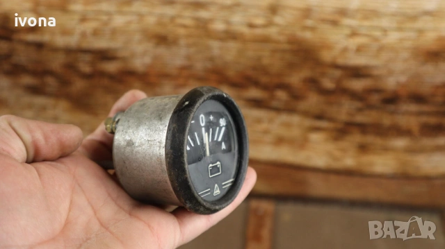 Стар волтметър за стар руски камион 24 волта, снимка 2 - Други ценни предмети - 54343106