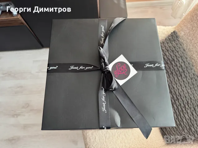 Мече от рози InLove 40 см с кутия, чисто ново, подарък, снимка 12 - Декорация за дома - 55493798