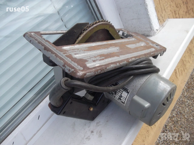 Циркуляр "H 162" източногермански / DDR-ГДР / ръчен работещ, снимка 5 - Триони и циркуляри - 54058927