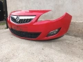 предна броня с маска решетка и халогени за опел астра ж 09 - 13 OPEL ASTRA J, снимка 3