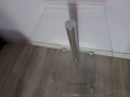 Стъклена разглобяема масичка 40/30, снимка 2