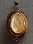 Стар златен 8 каратов викториански медальон с брилянт, снимка 5