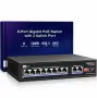 Нов GiGaPlus GP-GS0802P 10-Port Gigabit PoE+ Switch – 8 PoE порта + 2 Gigabit Uplink мрежов суитч , снимка 1