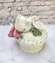 Порцеланова кутия за бижута , снимка 2