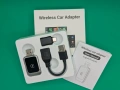 Безжичен CarPlay / Android Auto адаптер – Bluetooth 5.4, WiFi 6, USB-A/USB-C, нов, снимка 4