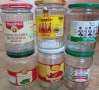 Празни буркани с капачки на винт , снимка 1