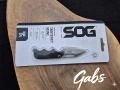 Малък тактически нож SOG Instinct Mini, неръждаема стомана 5CR15MOV, текстурирана G10 дръжка, снимка 9