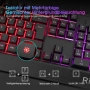 Rii игрова клавиатура и мишка комплект RGB подсветка QWERTZ водоустойчив USB, снимка 5