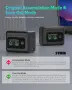 SYMIK Двойно зарядно 27W PD за Insta360 X5 с LCD дисплей и калъф за батерии, снимка 7