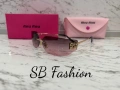 Miu Miu слънчеви очила с лого, снимка 1