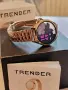 НОВ ! Луксозен Смарт Часовник - TRENDER POCH - Rose Gold - AMOLED - Bluetooth Разговори !, снимка 5