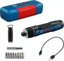 Акумулаторна отвертка Bosch GO с USB кабел и накрайници, снимка 1