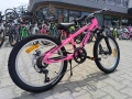 BG Алуминиев велосипед 20" NINJA розов, снимка 11