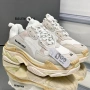 Balenciaga Triple S "White/Vanilla" , снимка 1