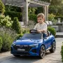 Детска акумулаторна кола Audi 12V - Дистанционно управление, музика, LED светлини и амортисьор, снимка 2