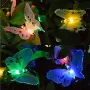Верига от LED лампички за градината  с пеперуди, 12 лампи, снимка 4