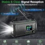 МУЛТИФУНКЦИОНАЛНО АВАРИЙНО СОЛАРНО РАДИО ,27000mah , снимка 4