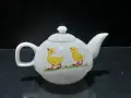 Стар български порцелан чайник , снимка 2